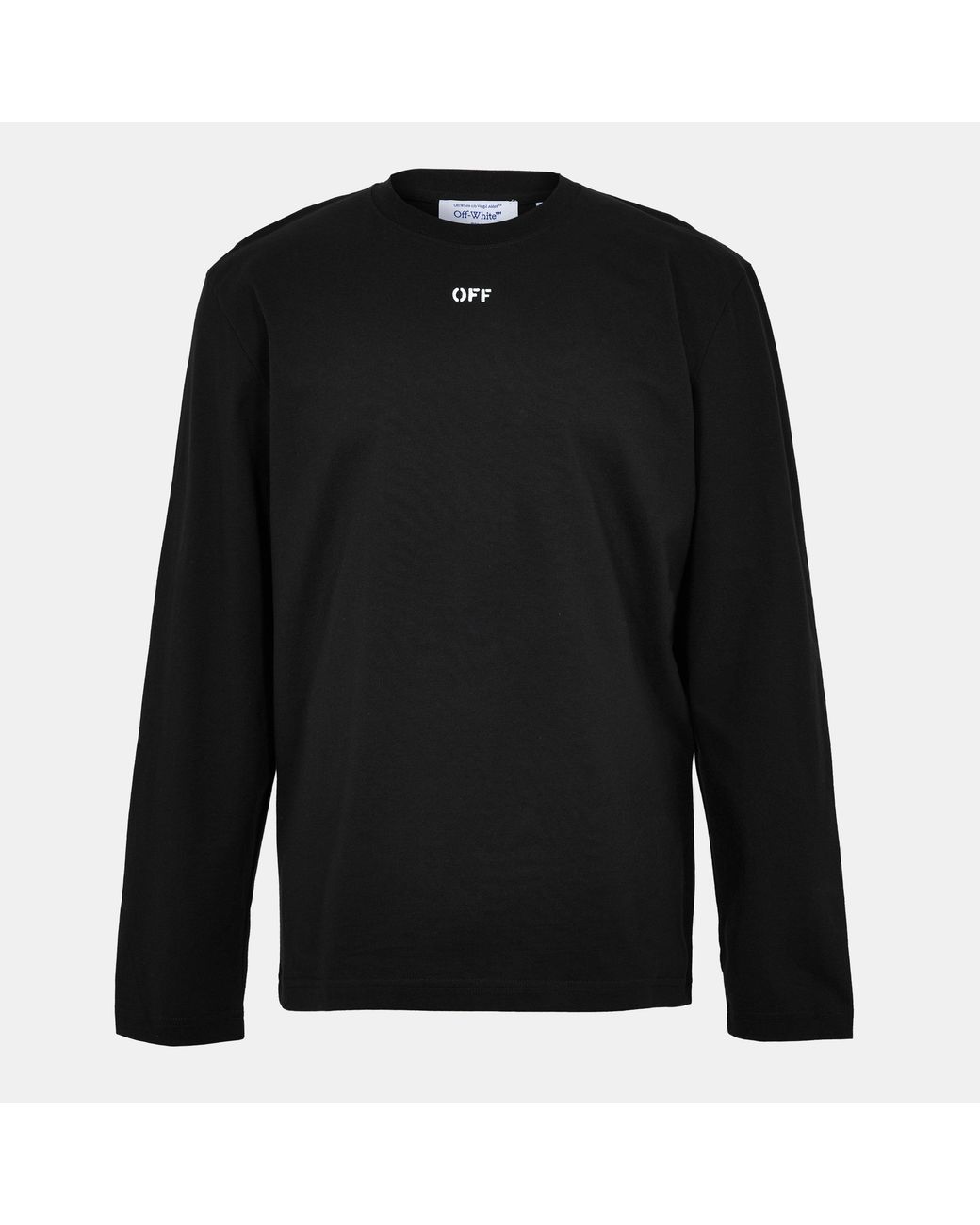 Off-White c/o Virgil Abloh Blue Brick Skate T Long Sleeve T-Shirt for men