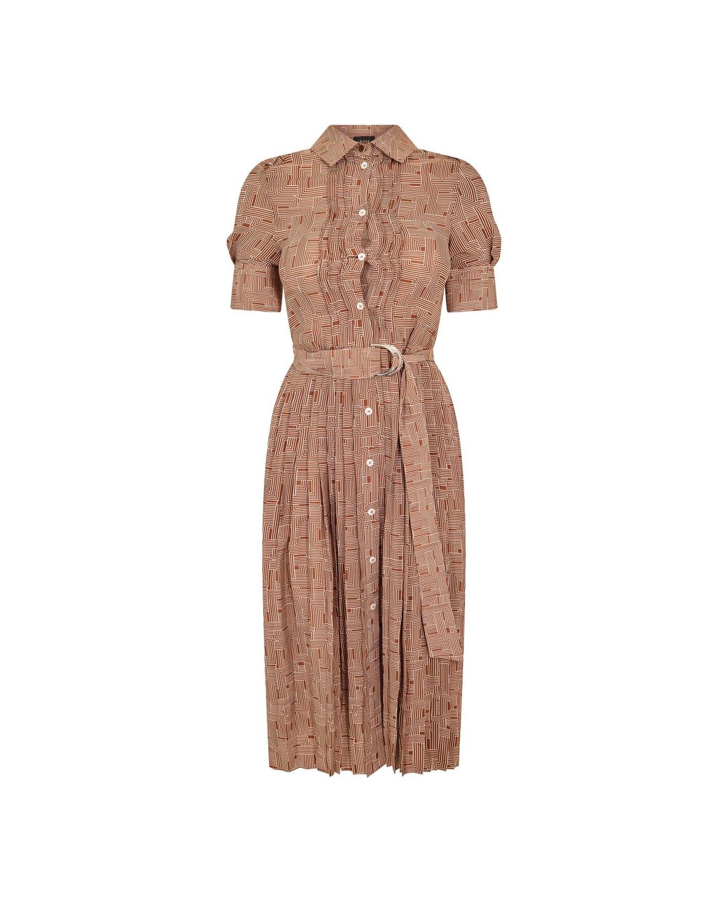 Boss Brown Dafalti1 Jersey Skirt