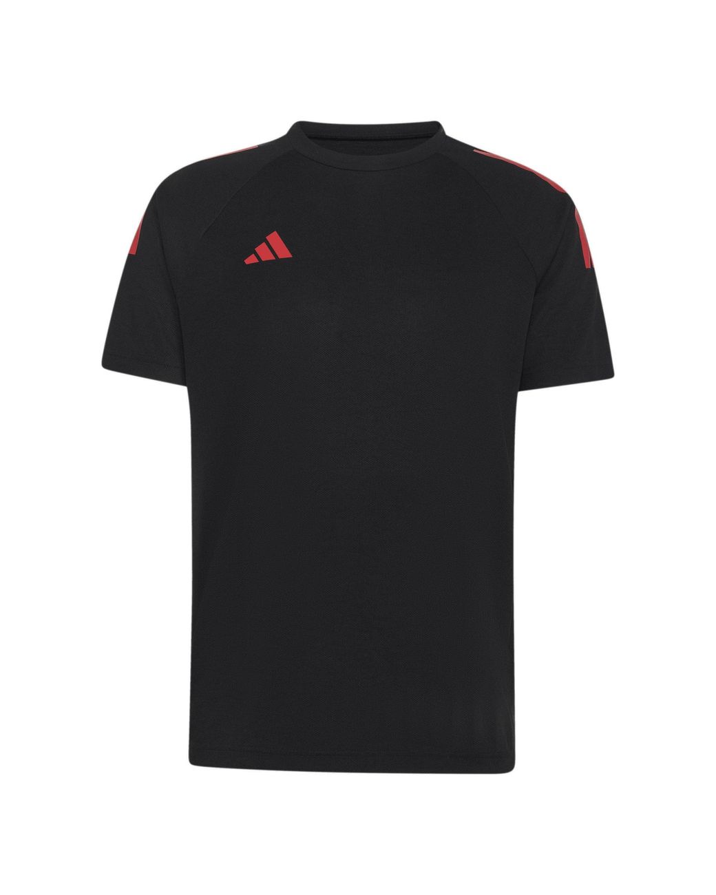 Adidas Black Classic 3 Stripe Sereno T-Shirt for men