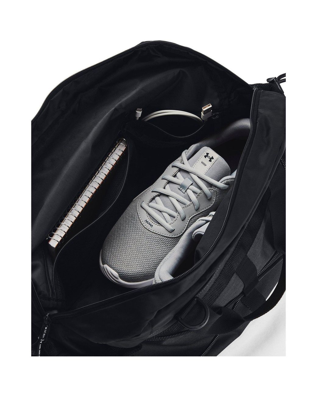 Under Armour Black Project Rock Gym Bag Sm