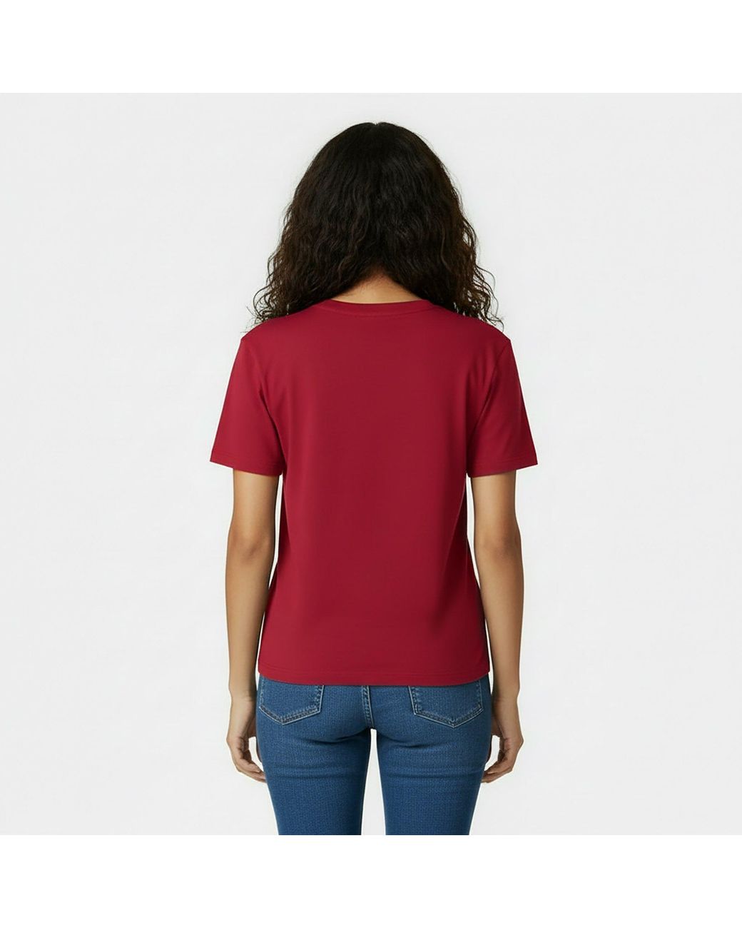 Jack Wills Red Forstal Boyfriend T-Shirt Ladies