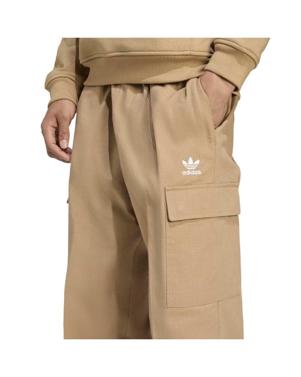 Adidas Originals Natural Adi Og Trefoil Esnt for men