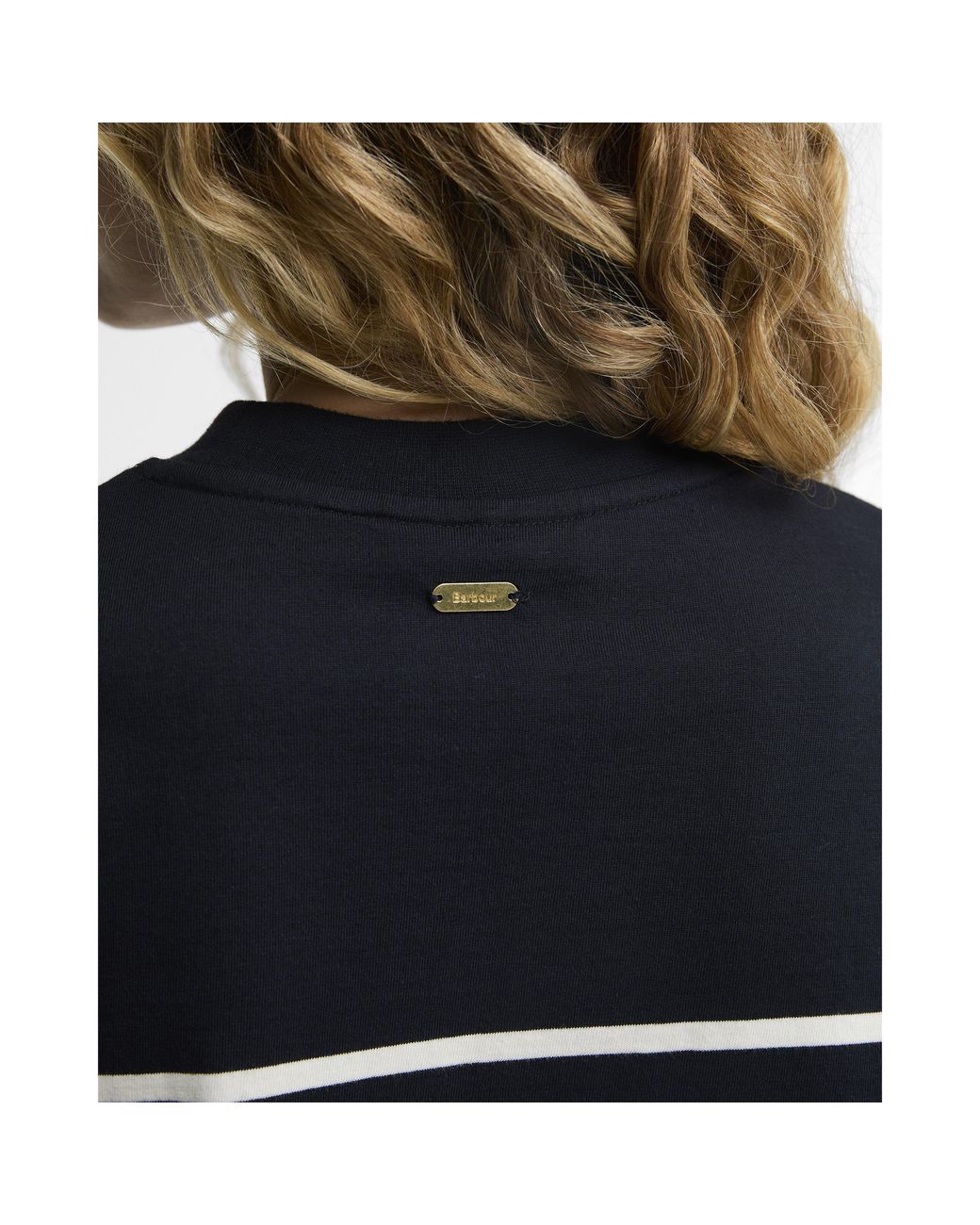 Barbour Black Harling Timeless Classics Cotton Long-Sleeve T-Shirt