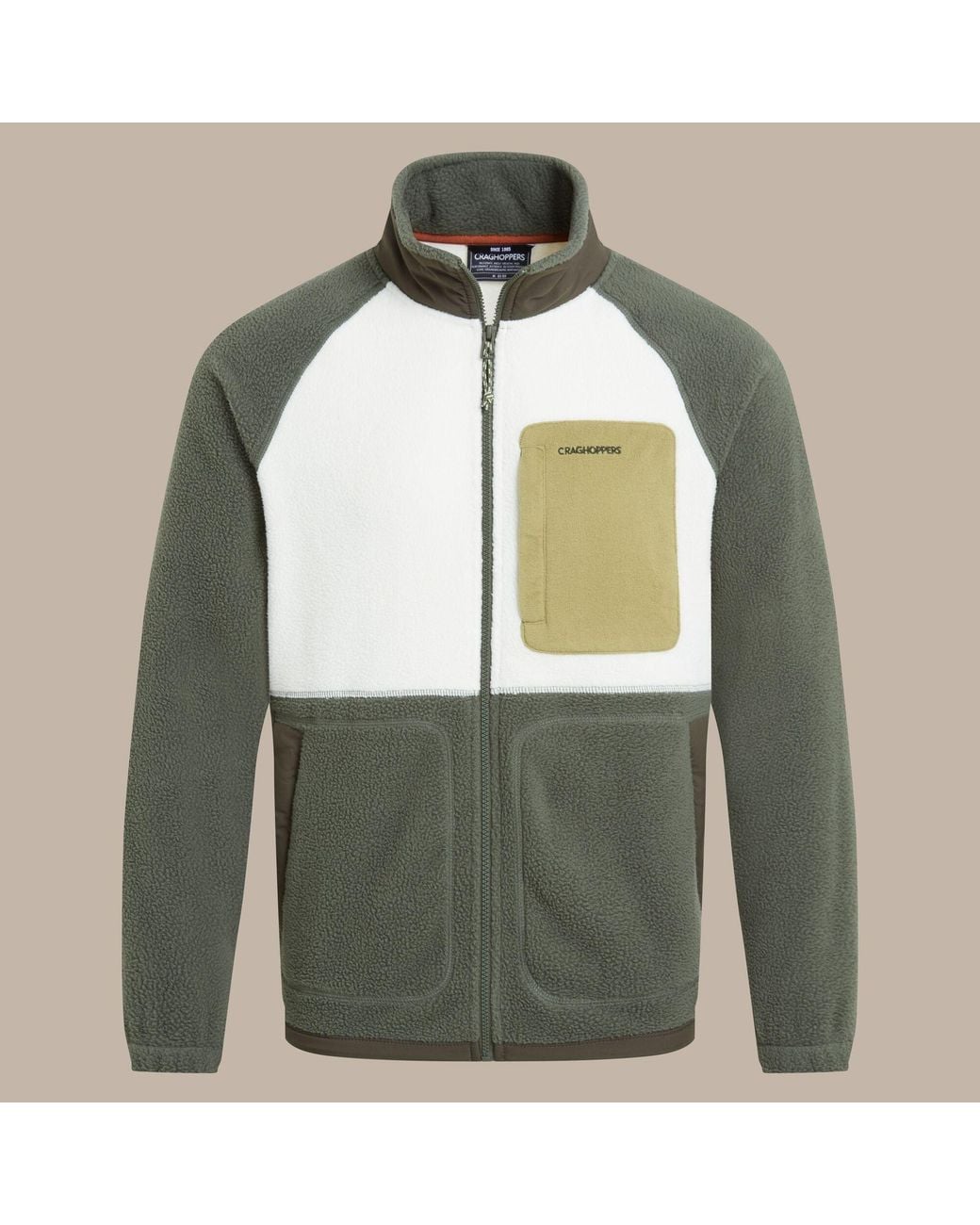 Craghoppers Natural Dades Insulated Fleece Jacket for men
