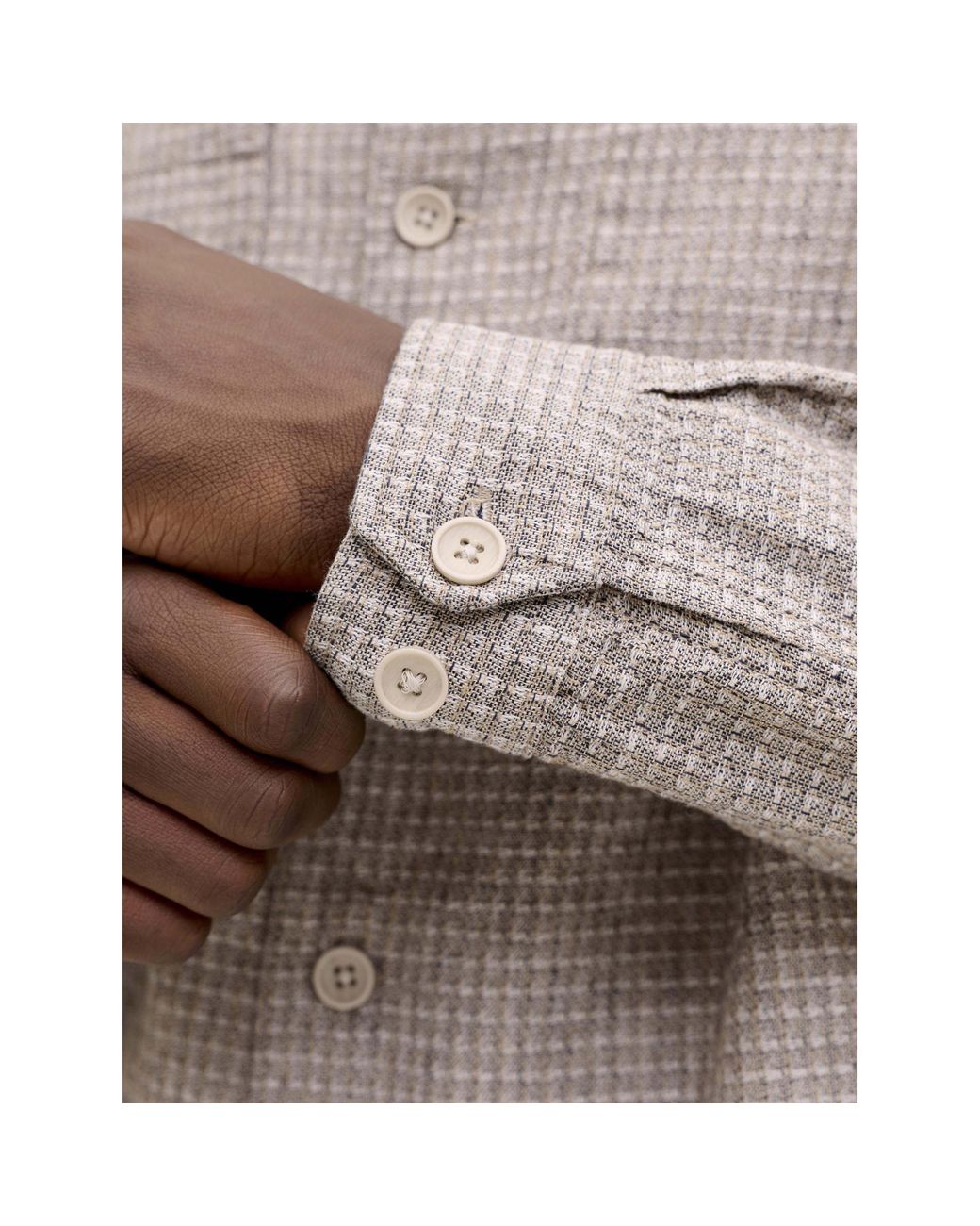 Jack & Jones Gray Jack Jprblamatt Line for men