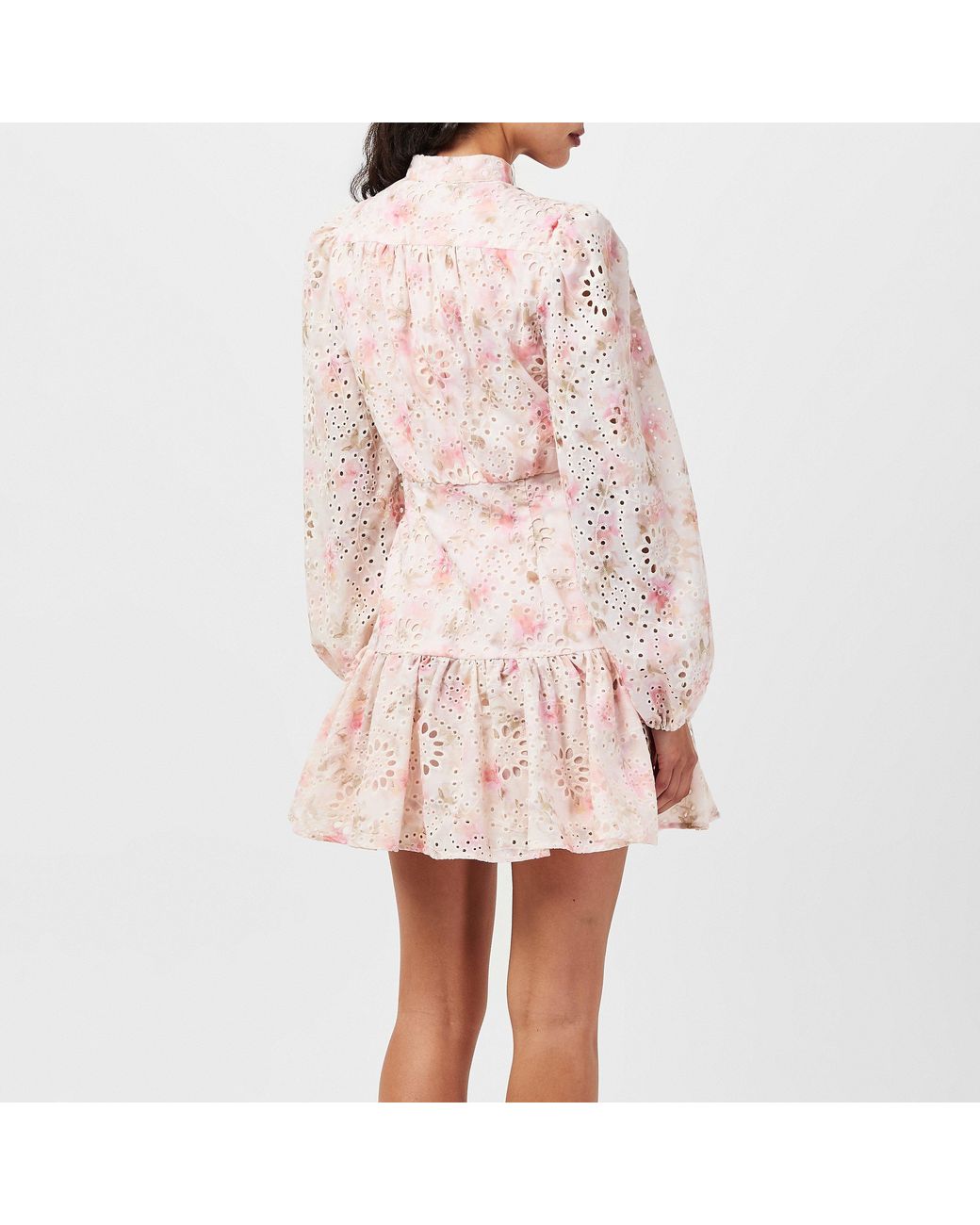 Bardot Pink Hendry Mini Shirt Dress