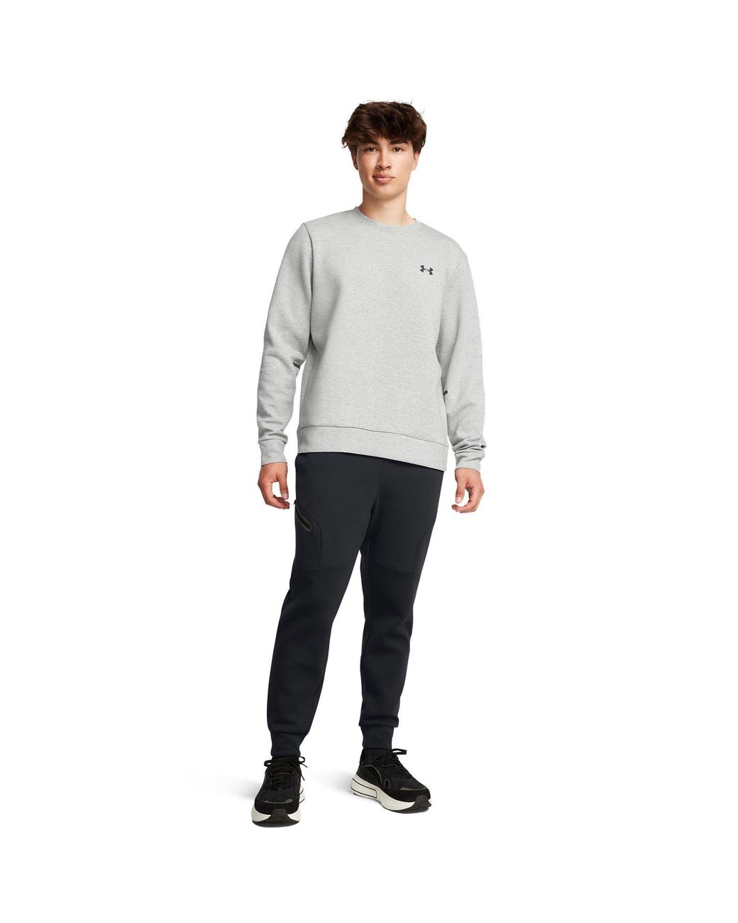 Under Armour Blue Unstoppable Closed Hem Fleece Joggers for men