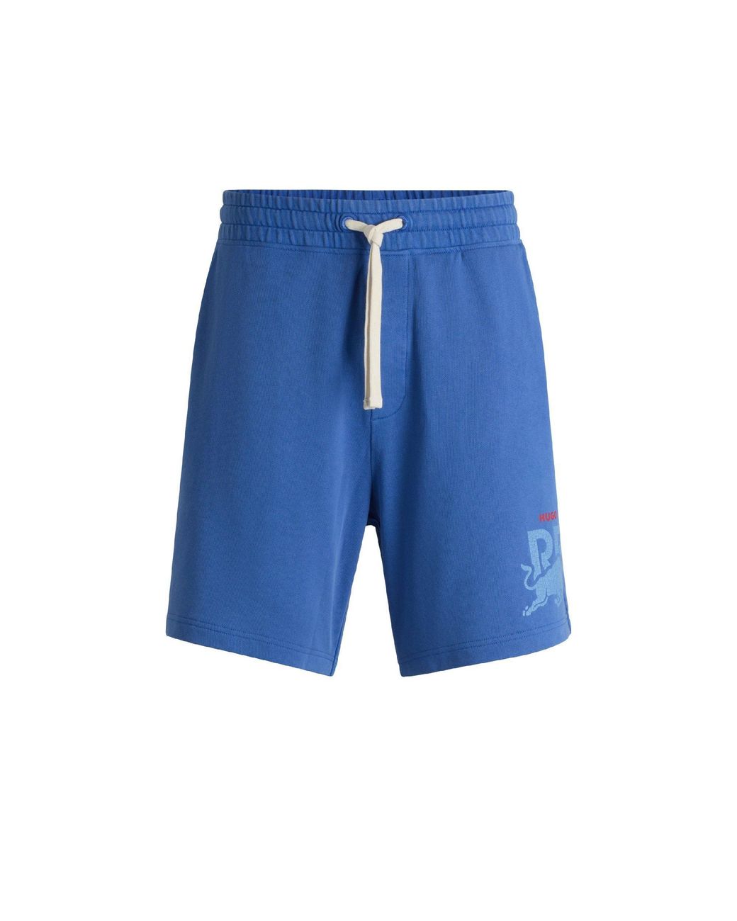 HUGO Blue Short Sleeve Polo Shirt for men