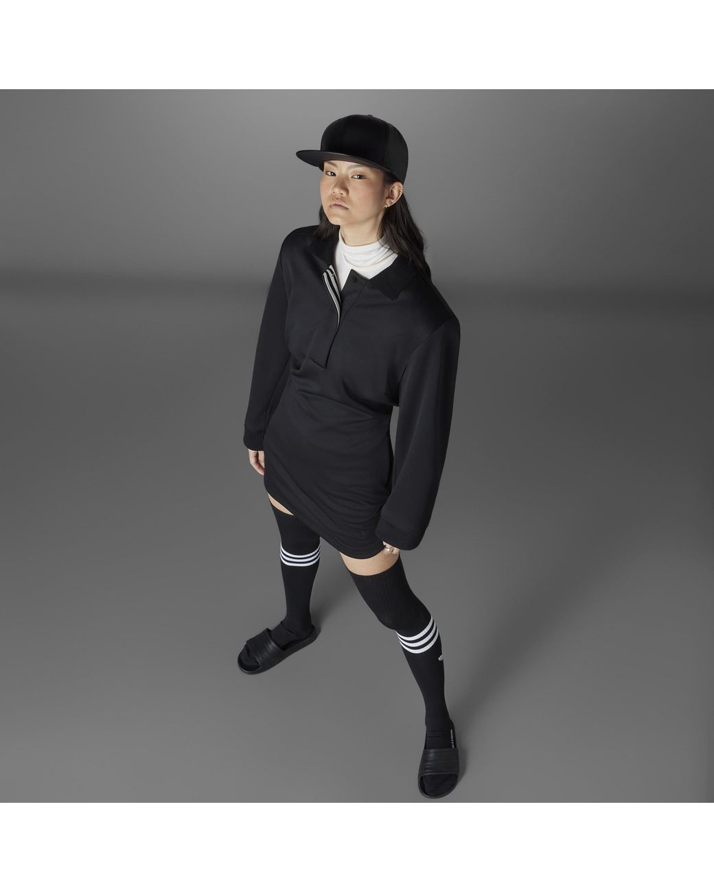 Adidas Originals Black Spacer Dress