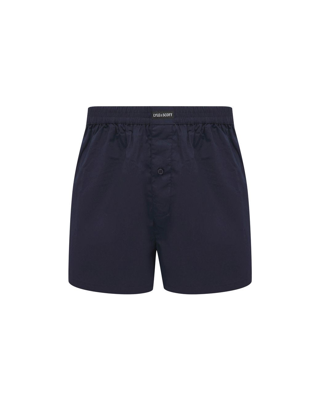 Lyle & Scott Blue Woven Boxer for men