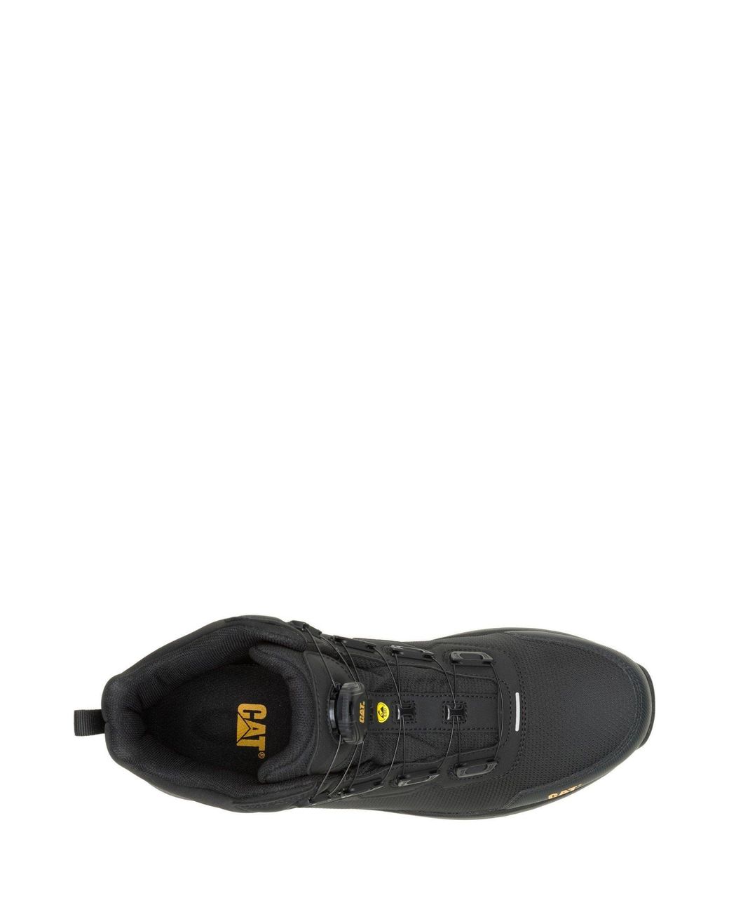 Caterpillar Black Inductor Tech Mid Safety Boot S3S for men