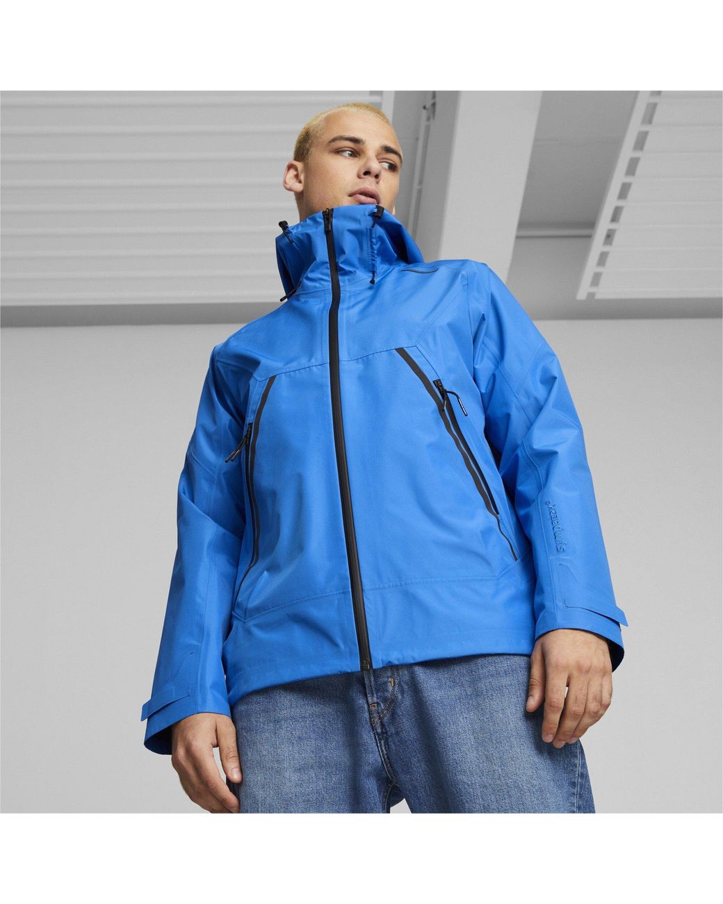 PUMA Blue Pd Triatex Jacket for men