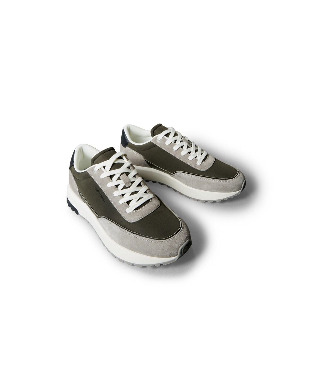 Calvin Klein Green Low Top Runners for men