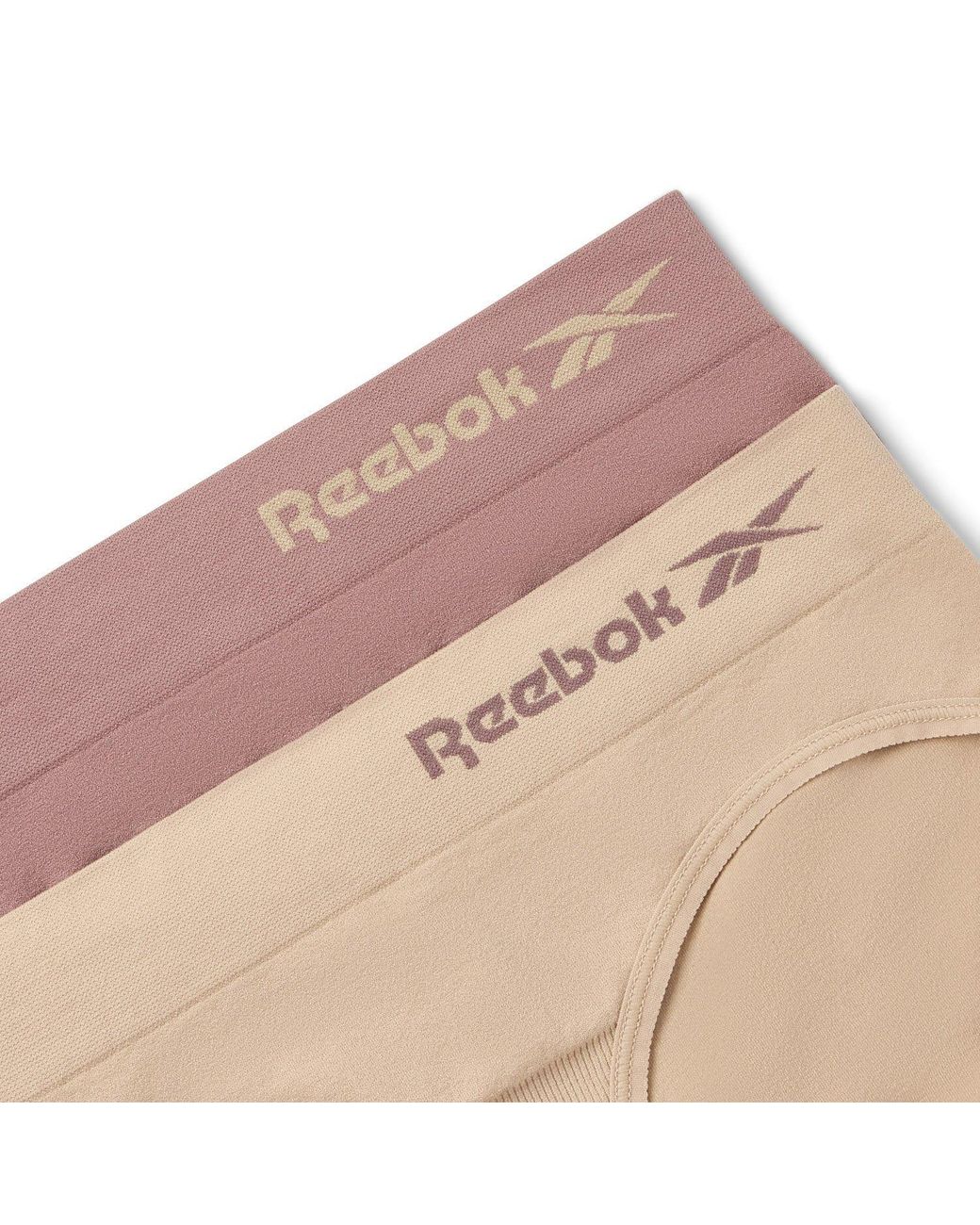Reebok Natural 2 Pack Briefs Raina