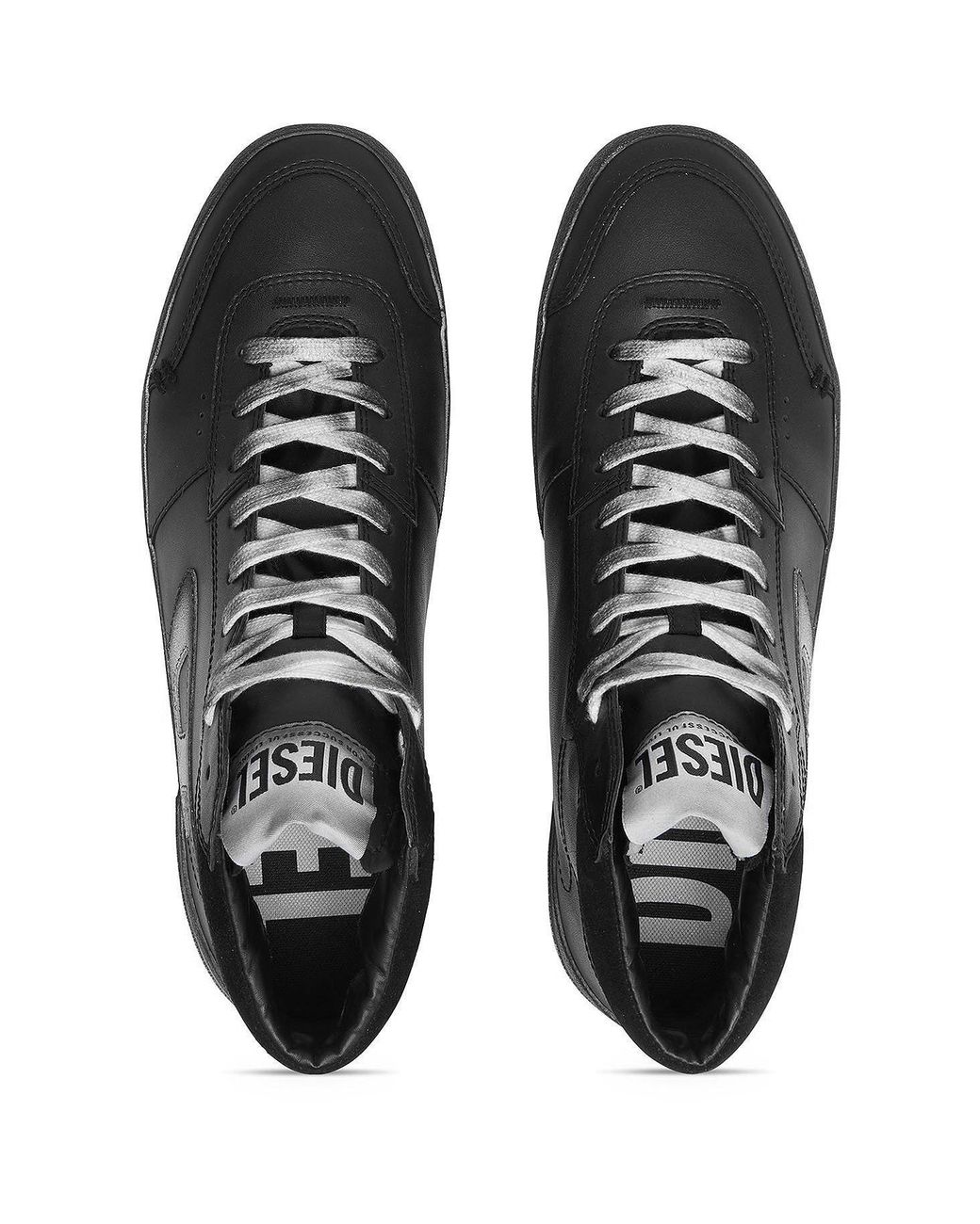 DIESEL Black Chunky Trainers for men