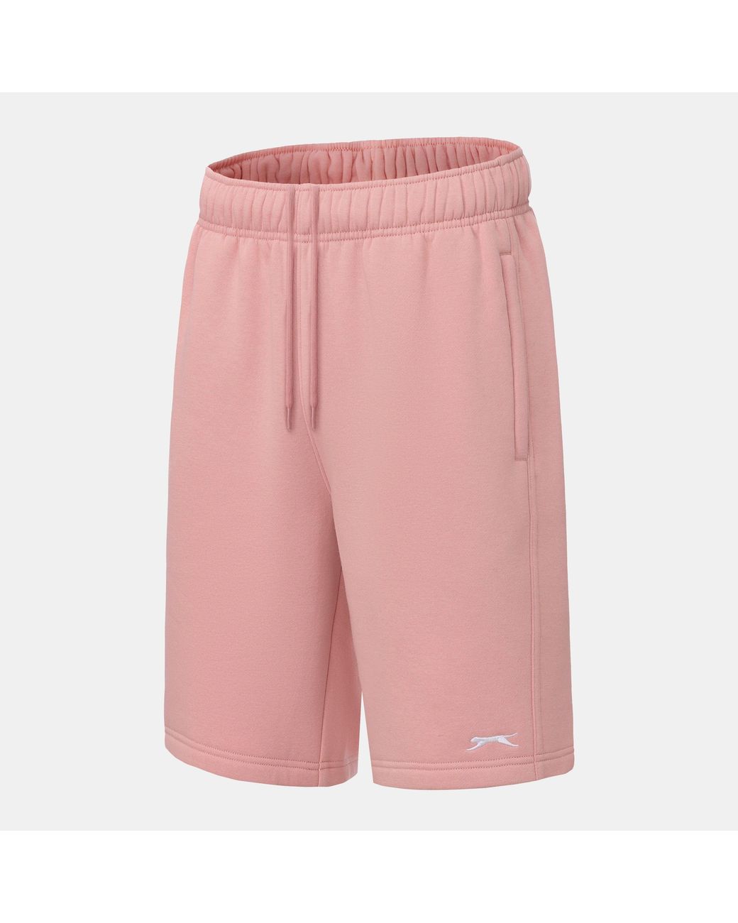 Slazenger 1881 Pink Fleece Shorts for men