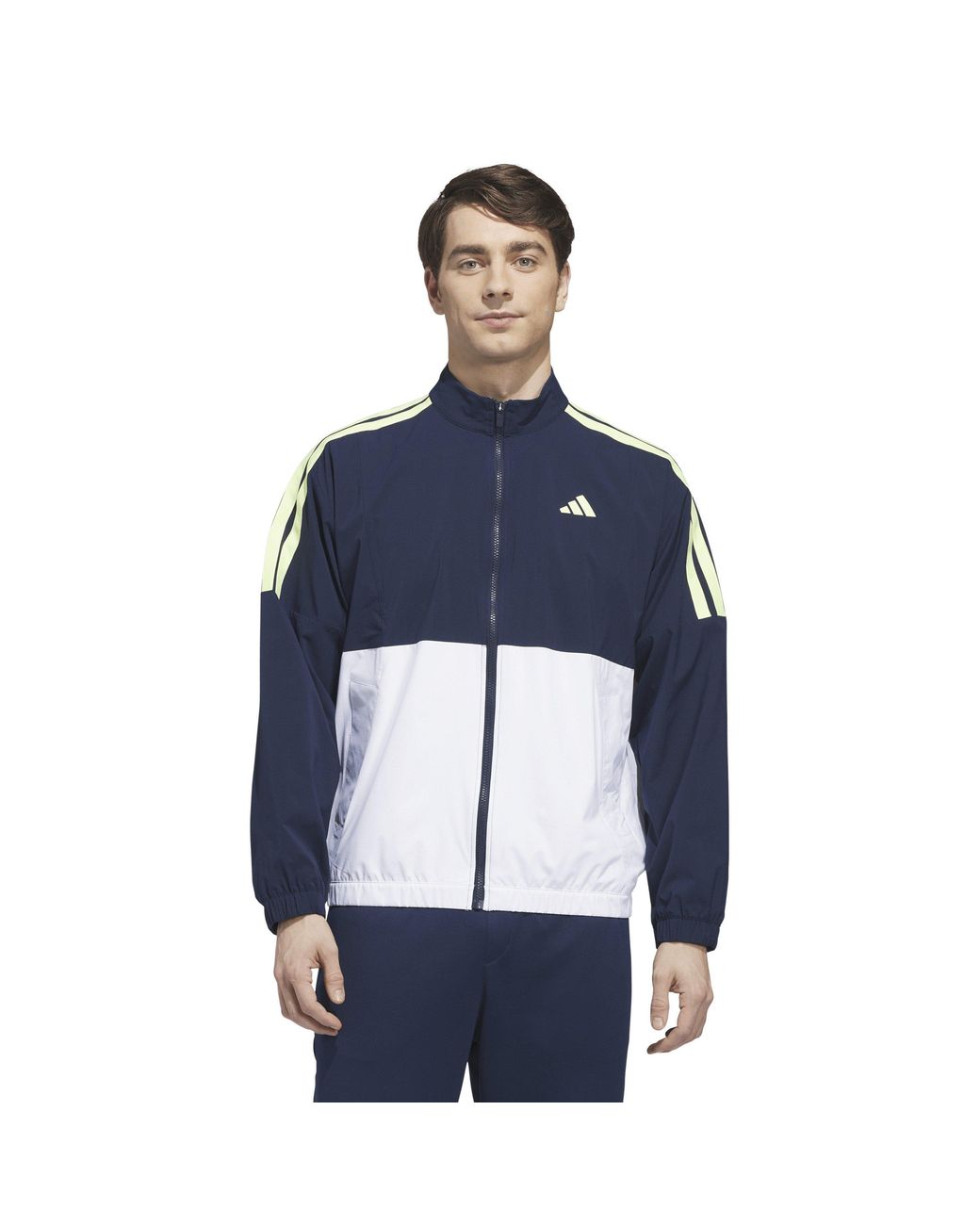 Adidas Blue Golf Windbreaker for men