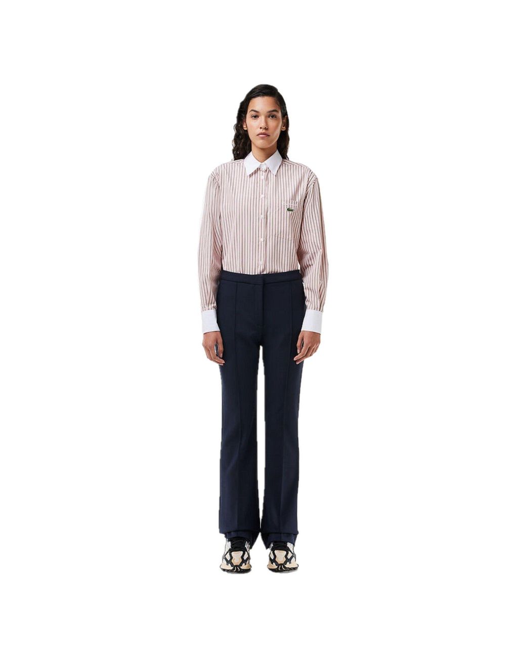 Lacoste Blue Flared Trousers