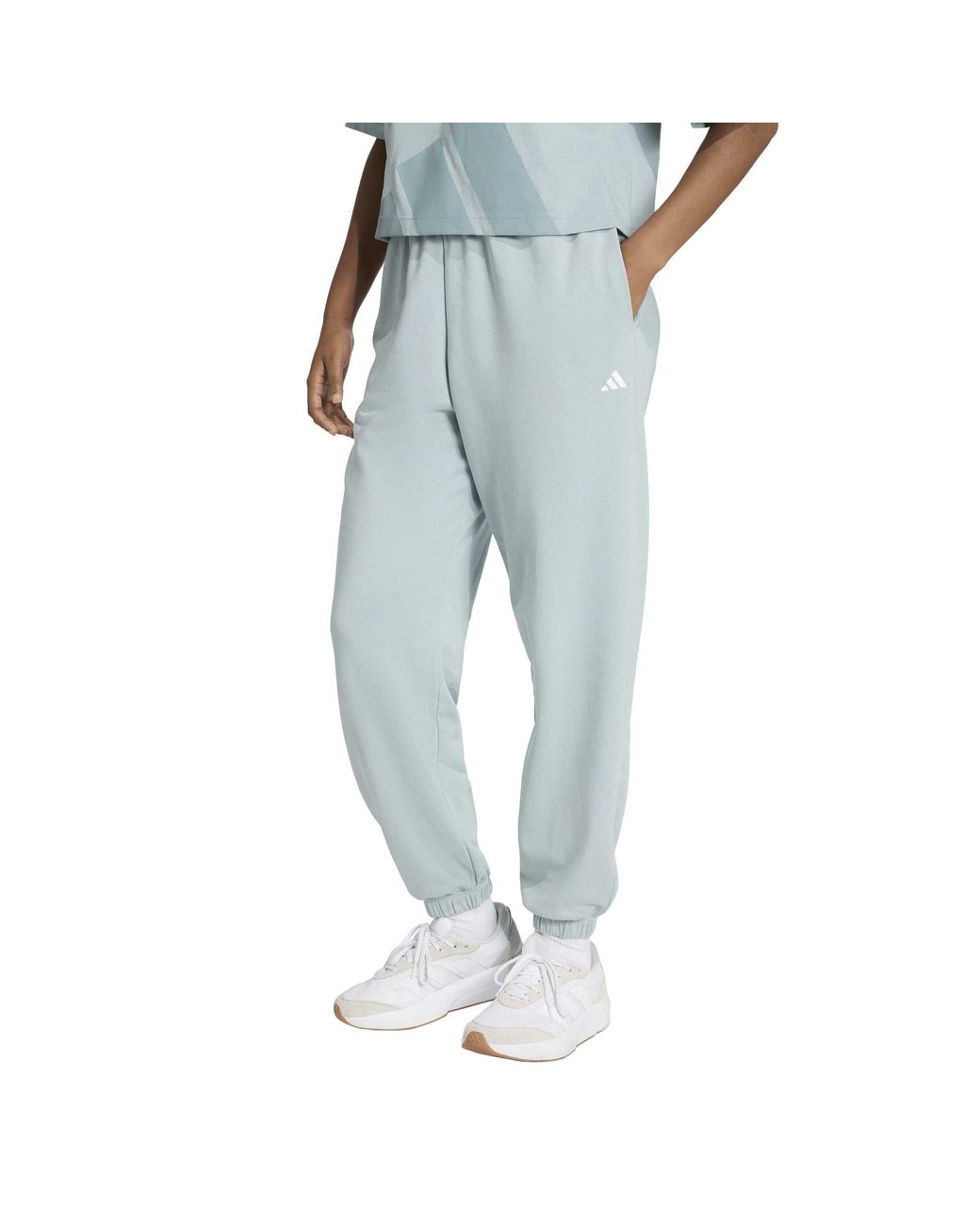 Adidas Blue Fleece Joggers