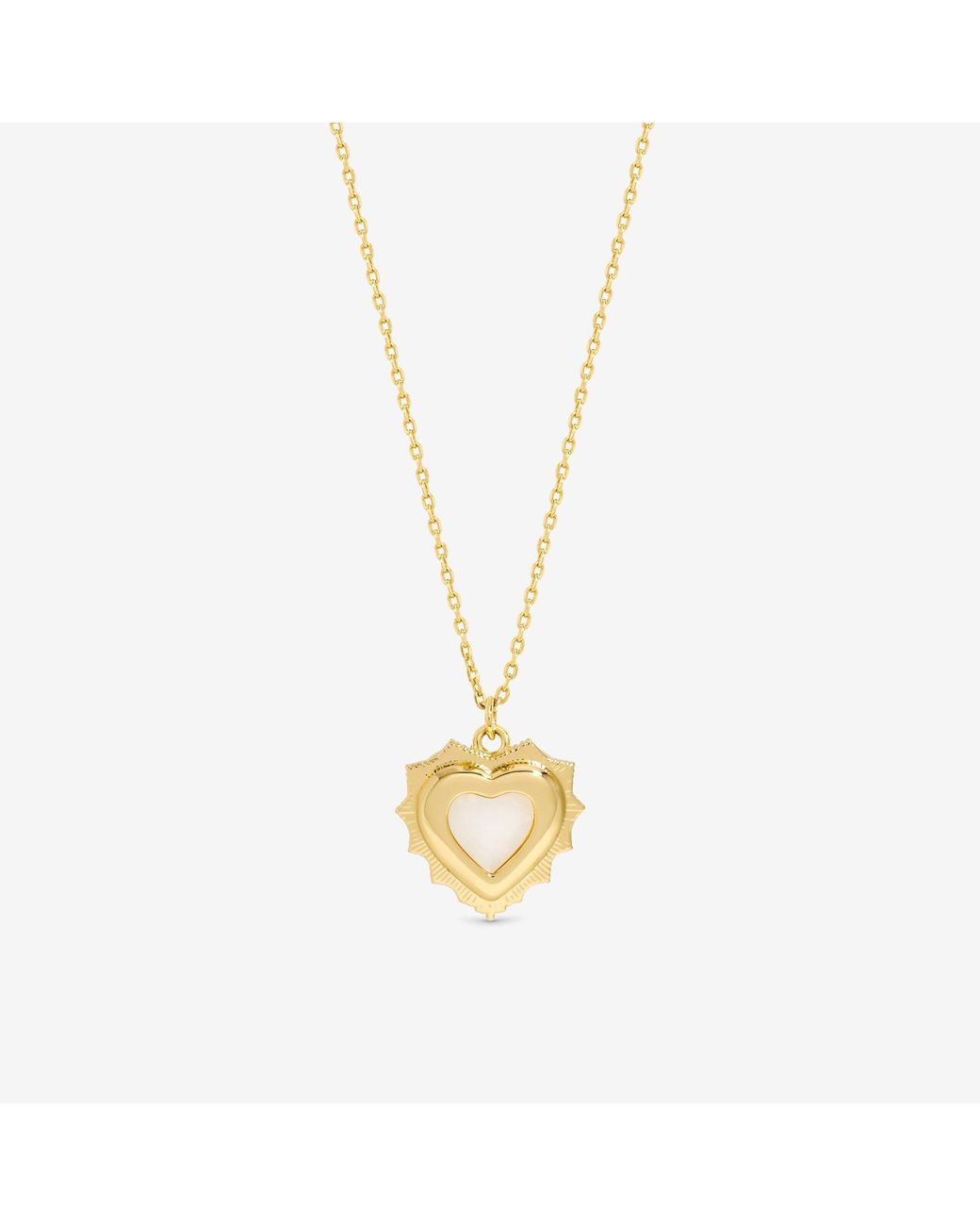 Jon Richard Red 14Ct Real Plated Heart Birthstone