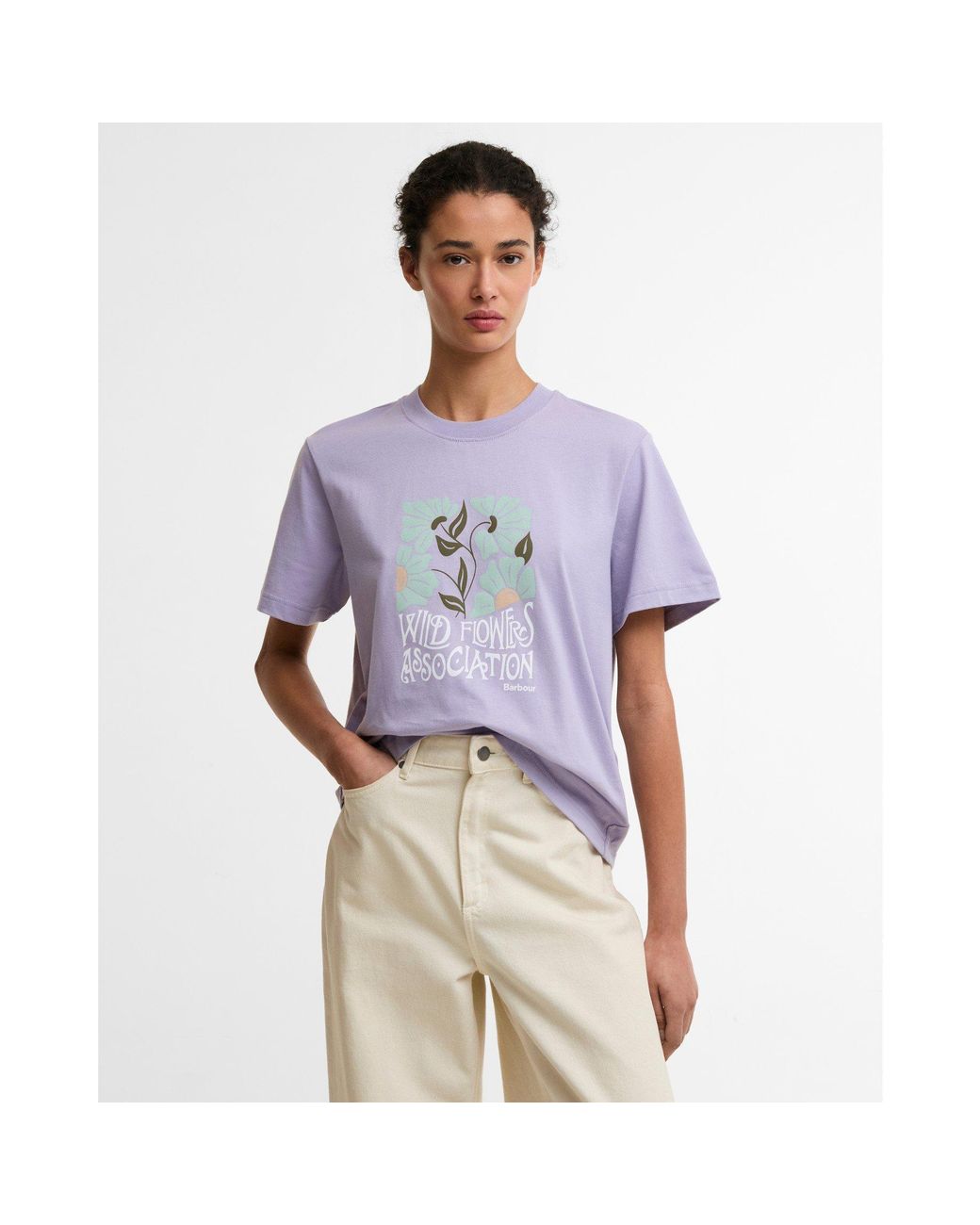 Barbour Purple T-Shirt