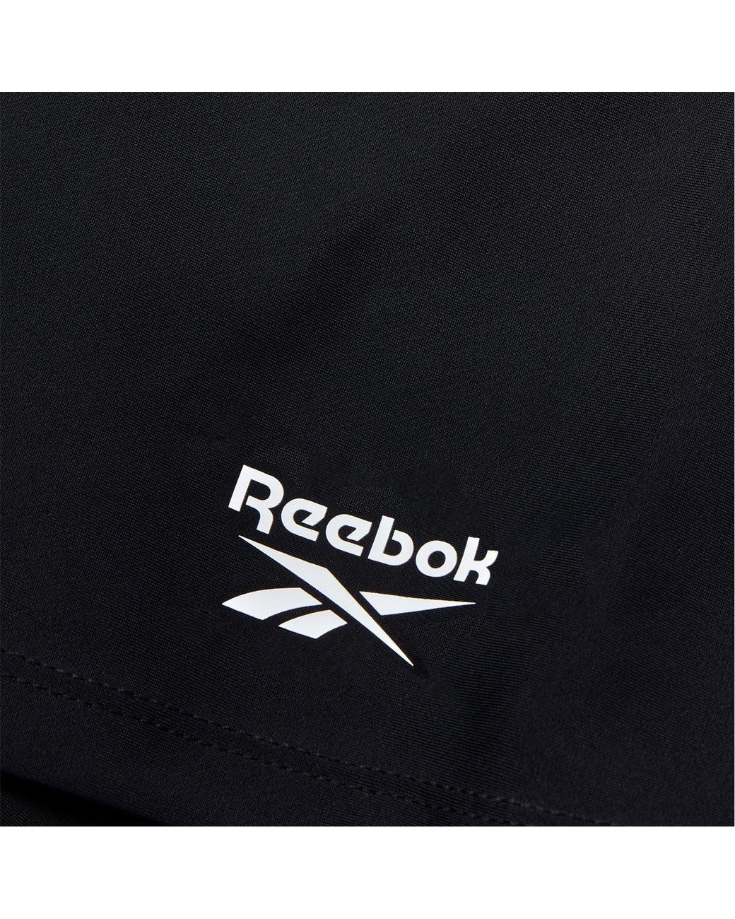 Reebok Black Performance Swim Shorts Bardo for men