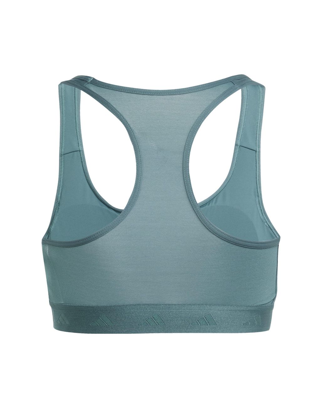 Adidas Blue Medium Impact Sports Bra