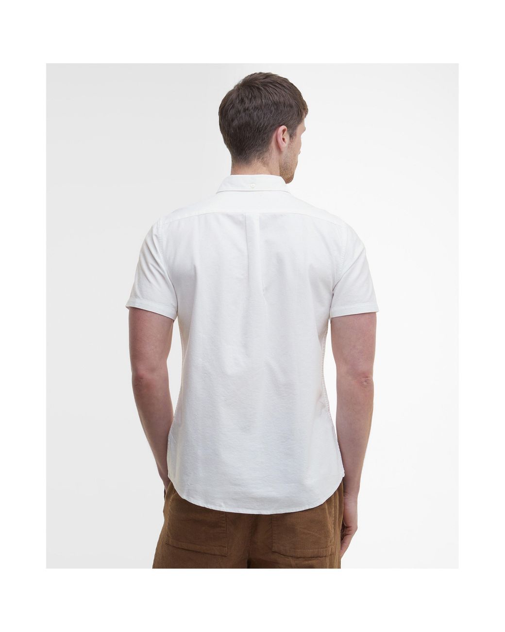 Barbour White Oxtown Shirt for men
