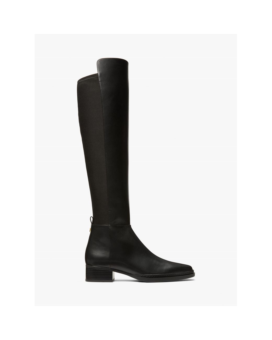 MICHAEL Michael Kors Black Bromley Flat Boots