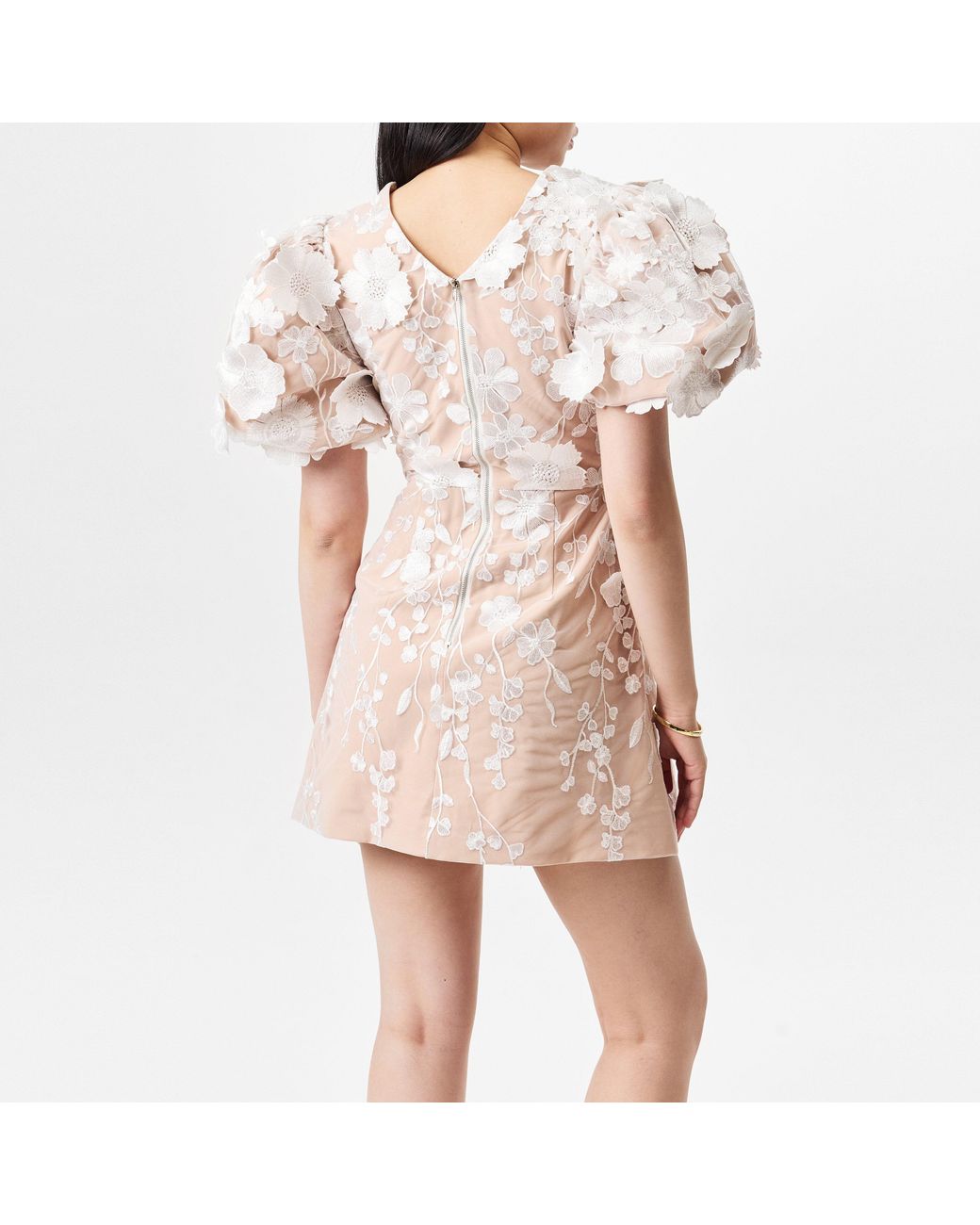 Jarlo White Maeve Mini Dress