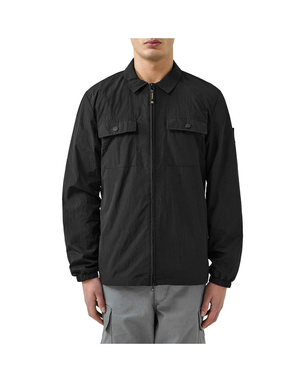 Patrick Black Overshirt for men