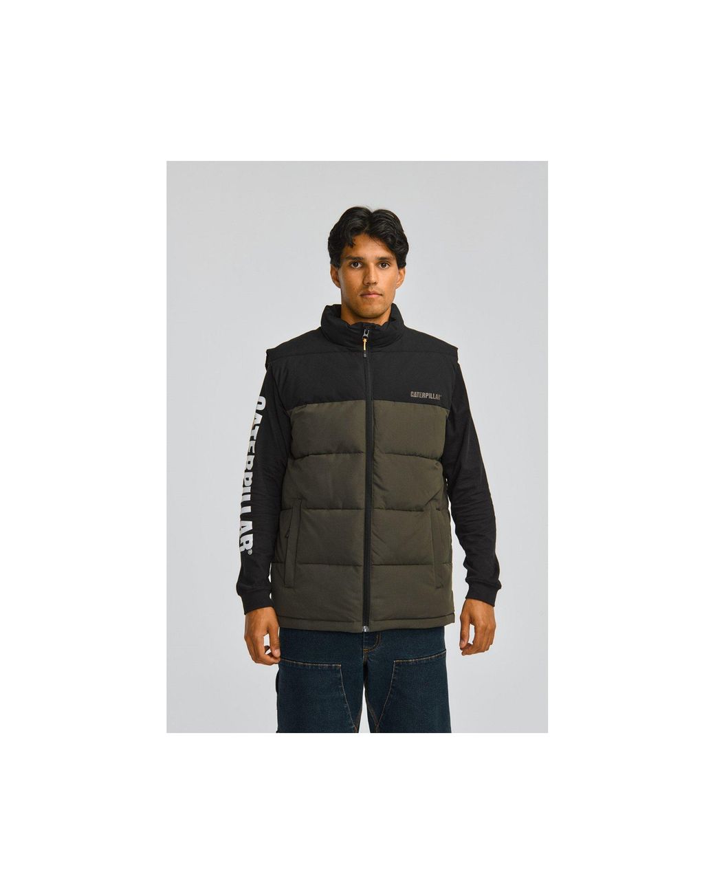 Caterpillar Blue Arctic Zone Vest for men