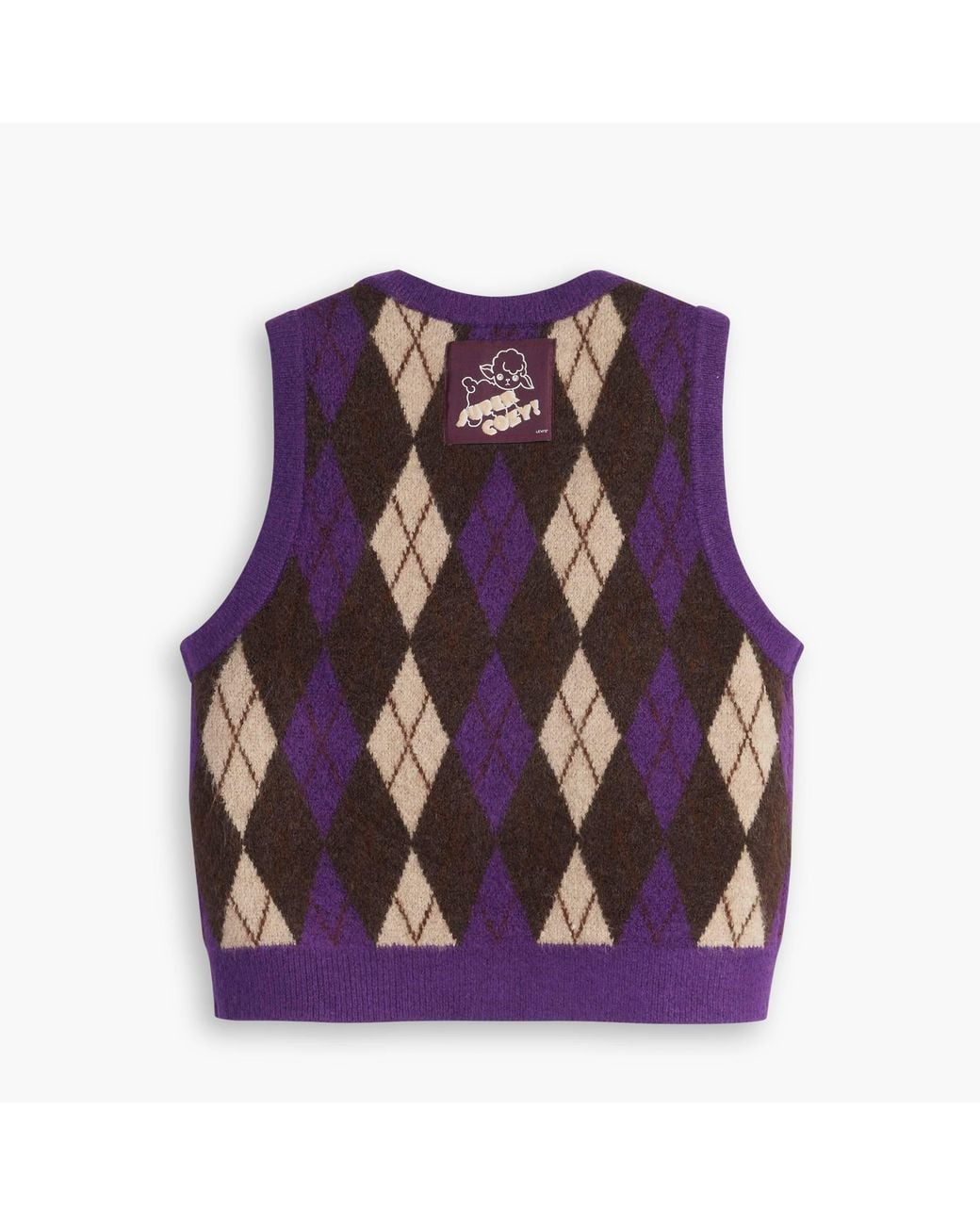 Levi's Red Deja Vu Kirsten Knitted Sweater Vest