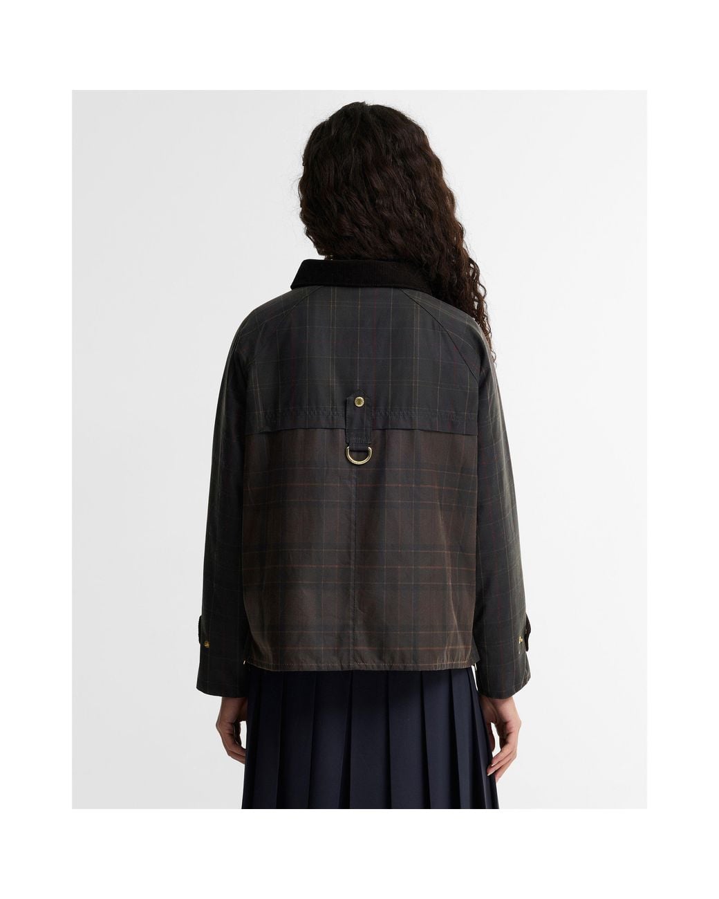 Barbour Black B.Li Hazelwood Check Ld64