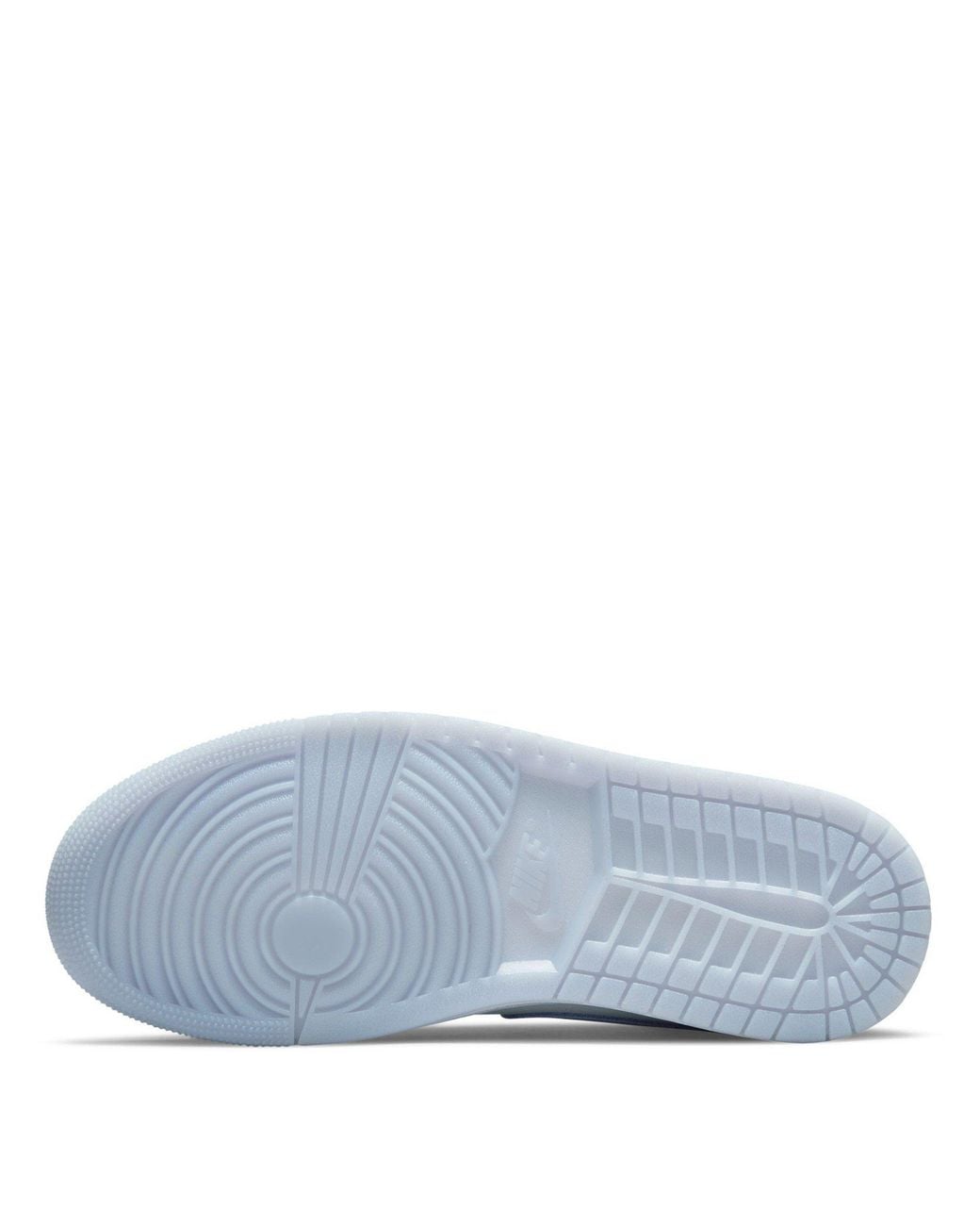 Nike White Jordan 1 Mid Ld64
