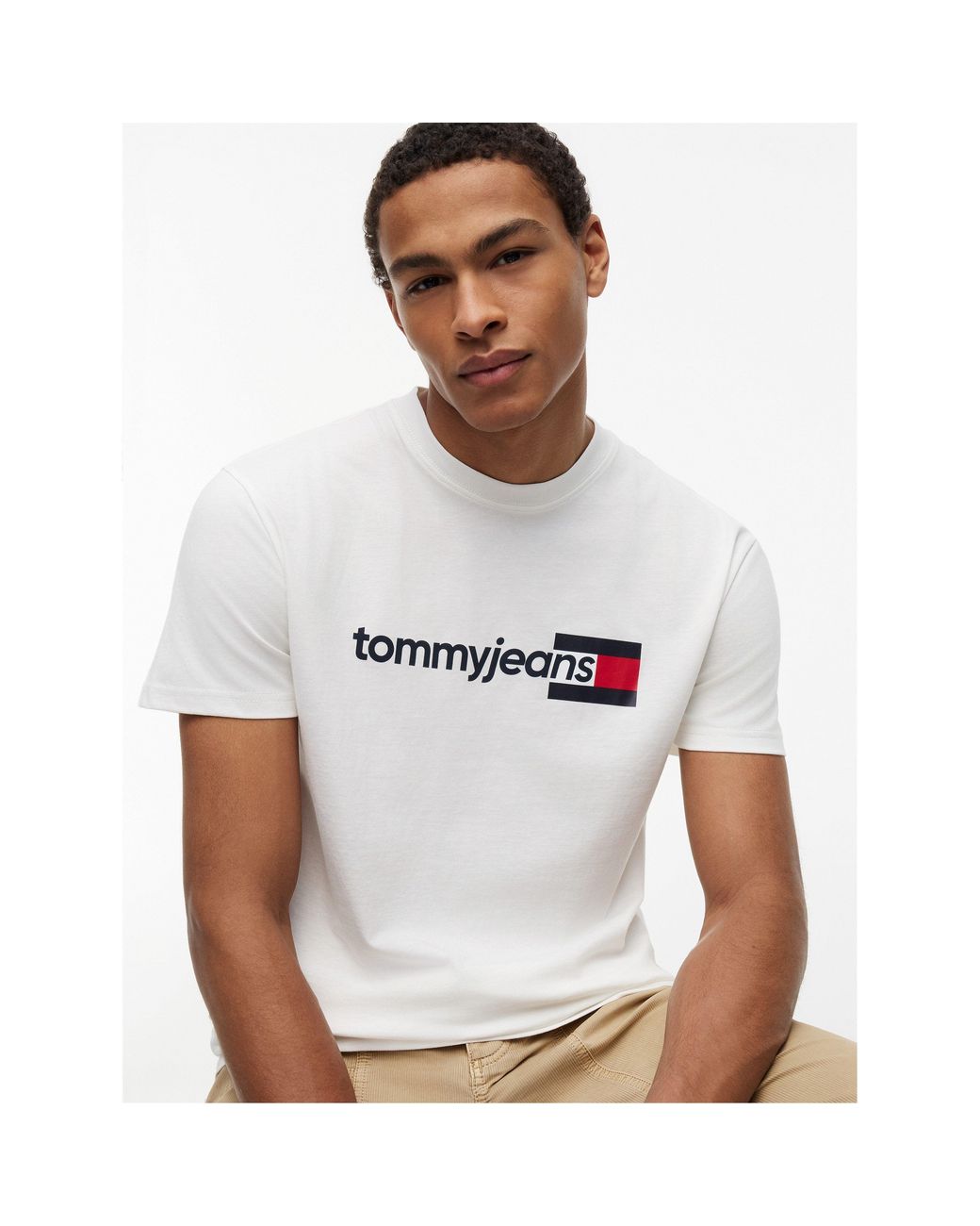 Tommy Hilfiger White T-Shirt for men