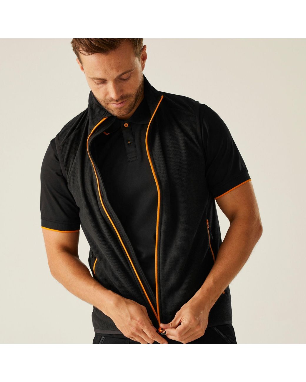 Regatta Black Navigate Fleece Bodywarmer for men