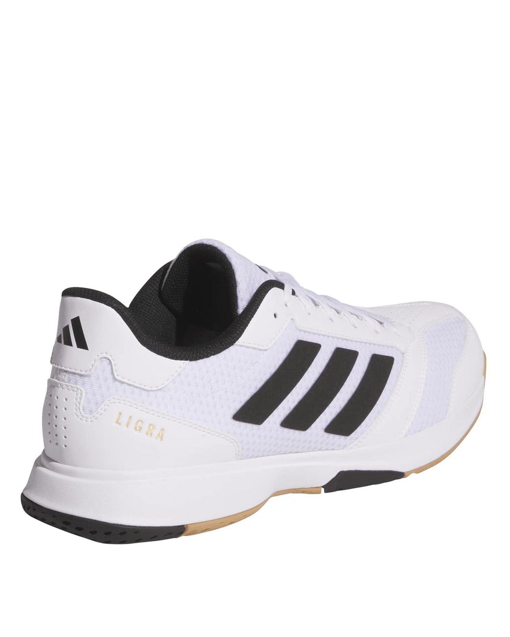 Adidas White Ligra 8 Indoor Shoes for men