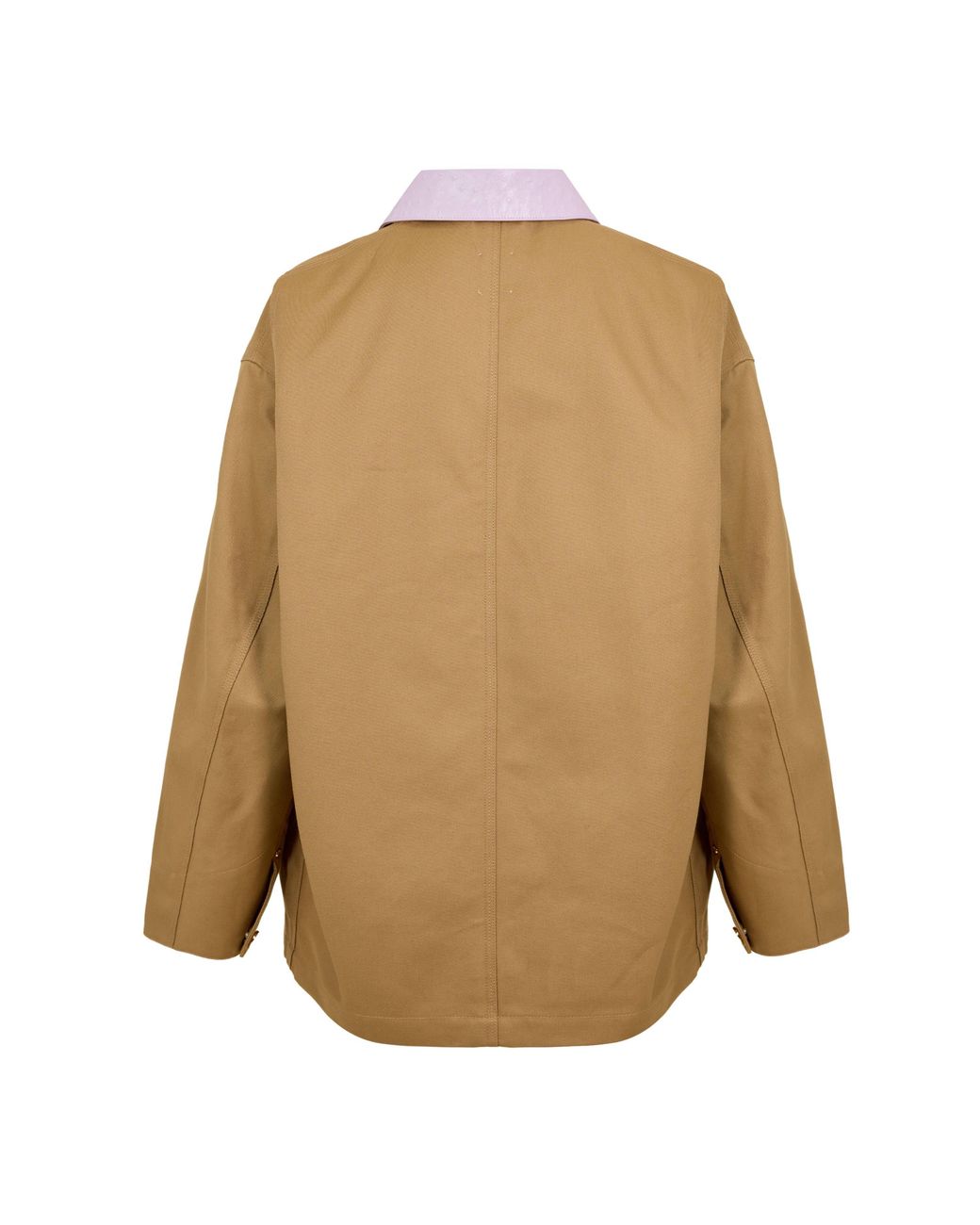 Casablanca Brown Pocket Barn Jacket