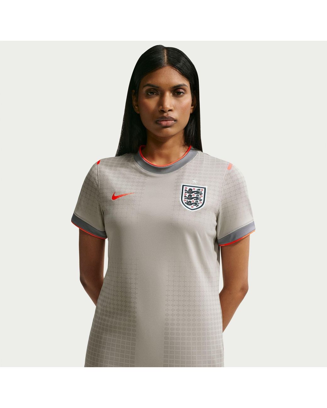 Nike Gray England X Palace Short-Sleeve Soccer Top