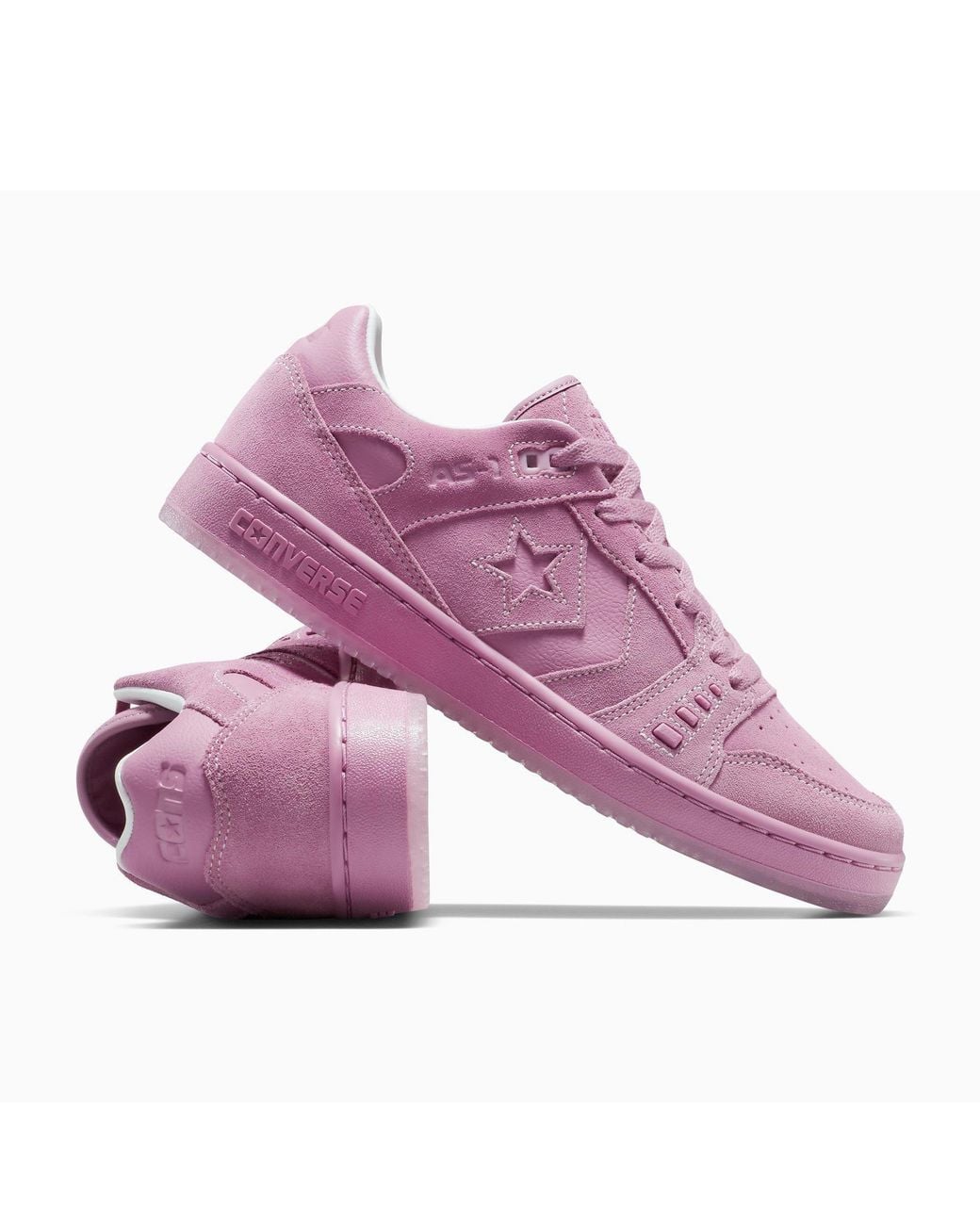 Converse Purple Adults Cons As-1 Pro Suede Skate Shoes