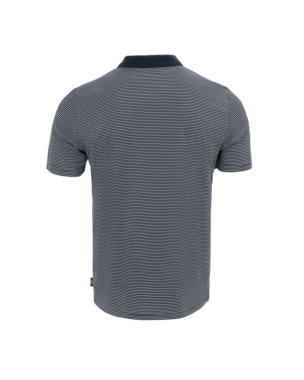 Slazenger 1881 Gray Micro Stripe Golf Polo Shirt for men