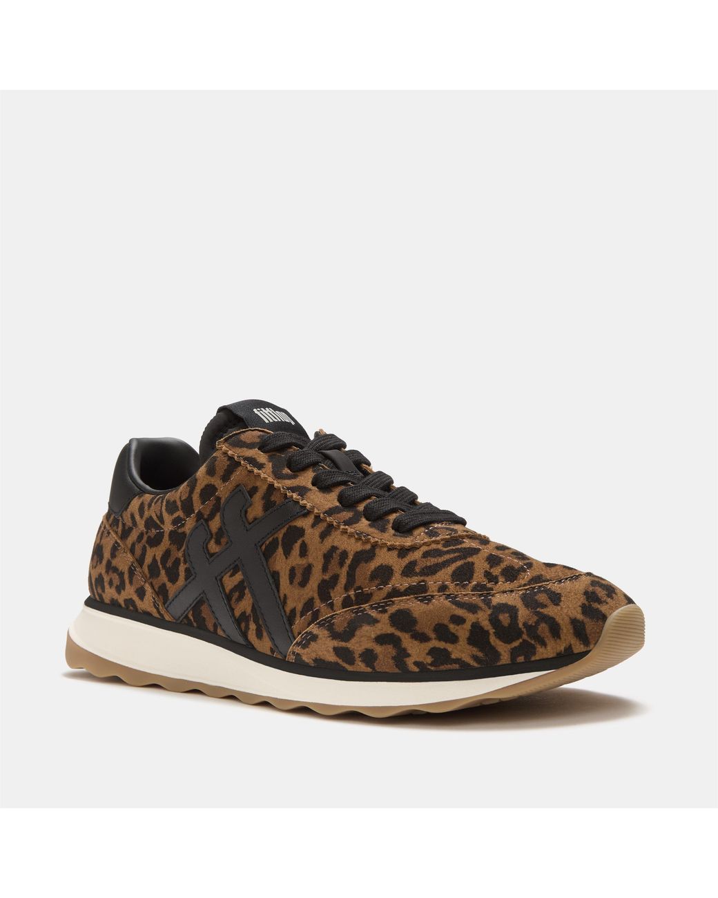 Fitflop Brown Retro-Q Ff Suede Low-Top Trainers