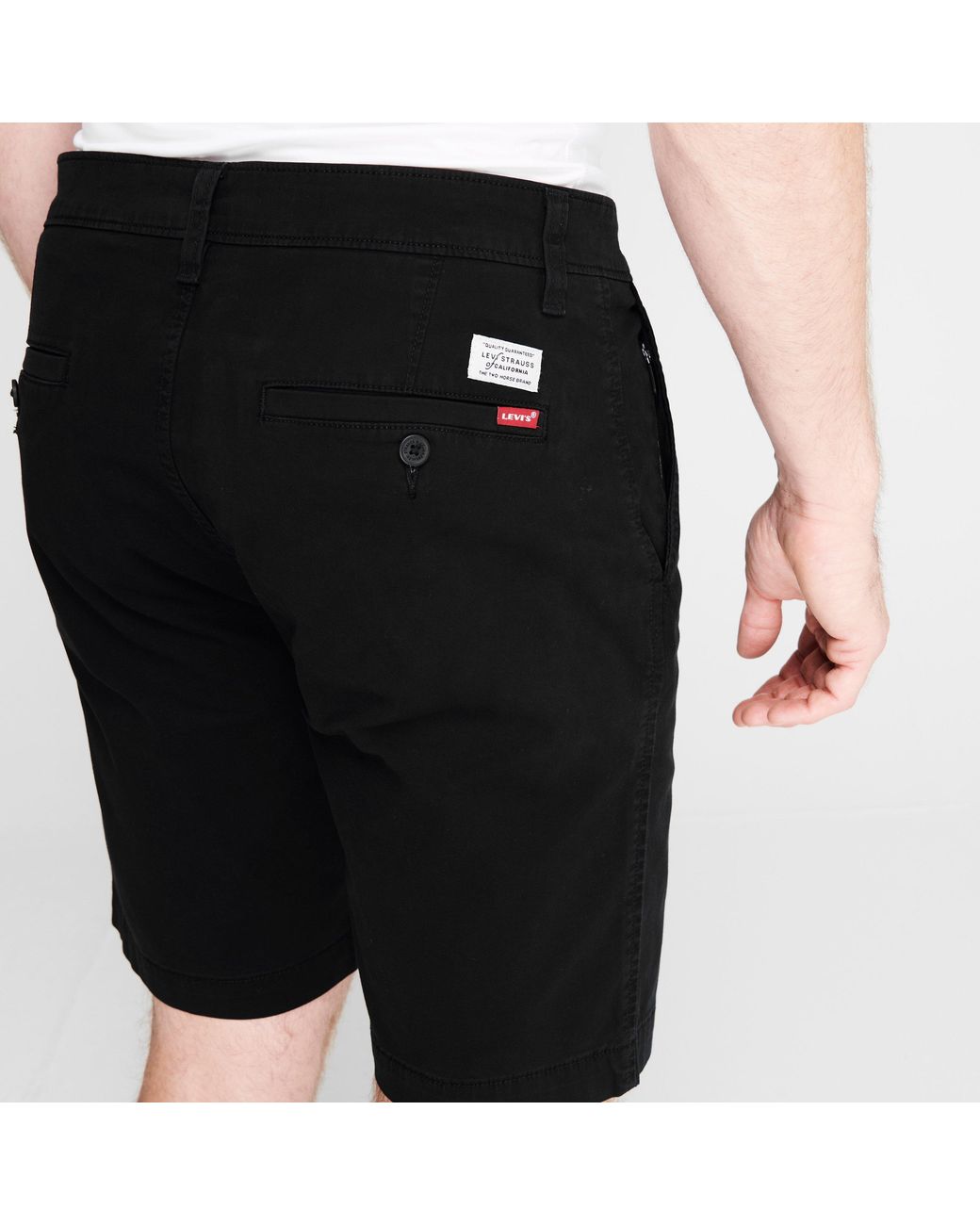 Levi's Gray Tapered Chino Shorts for men