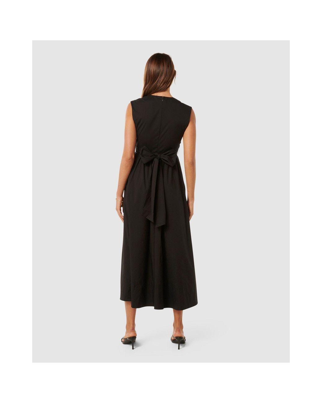 Forever New Black Becky Twisted Dress