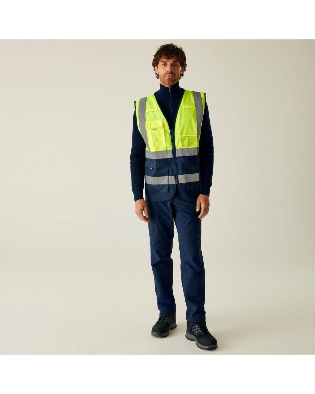 Regatta Green Pro Hi-Vis Executive Vest for men