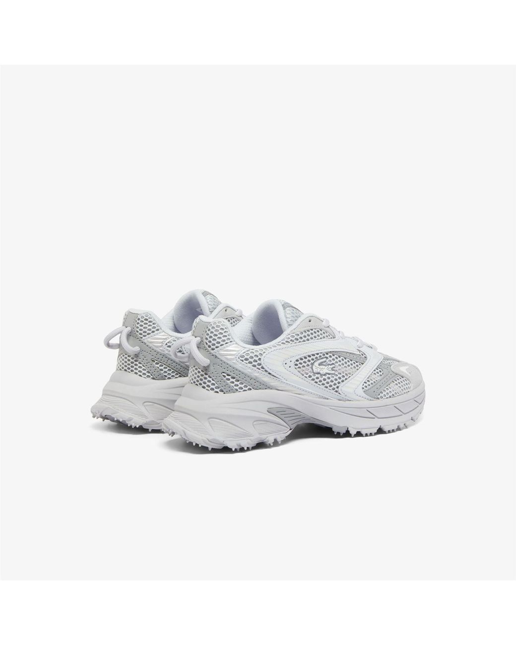 Lacoste Gray L003 Neo Shot Trainers