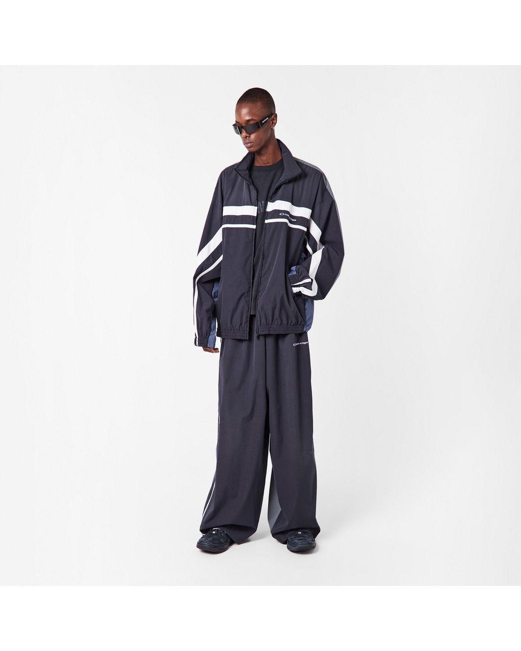 Balenciaga Blue Athletic Tracksuit for men