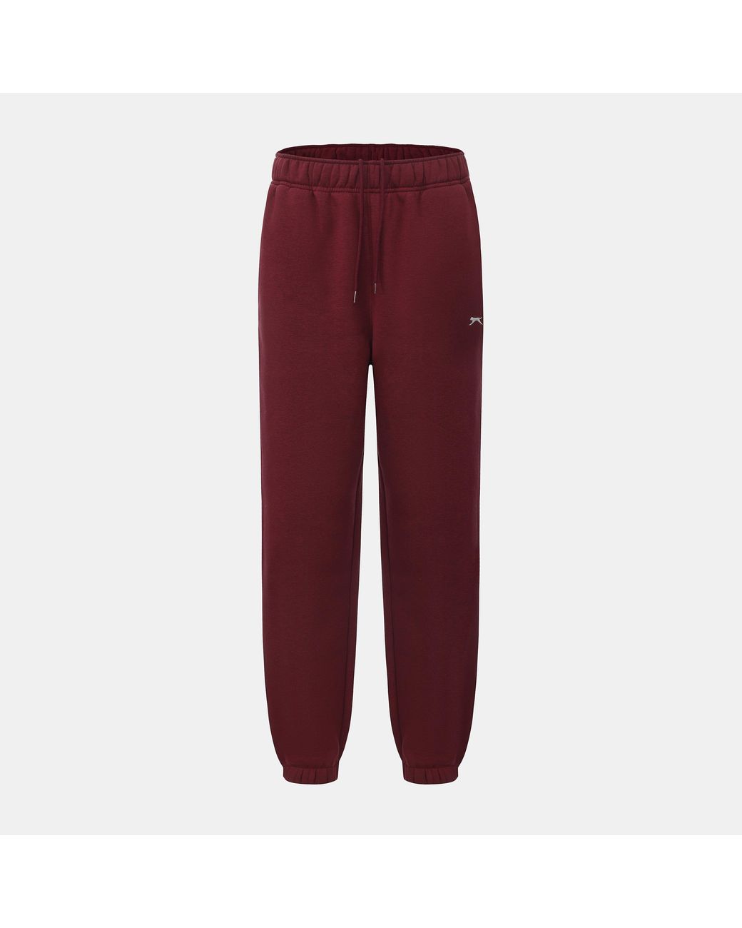 Slazenger 1881 Red Closed Hem Fleece Pants