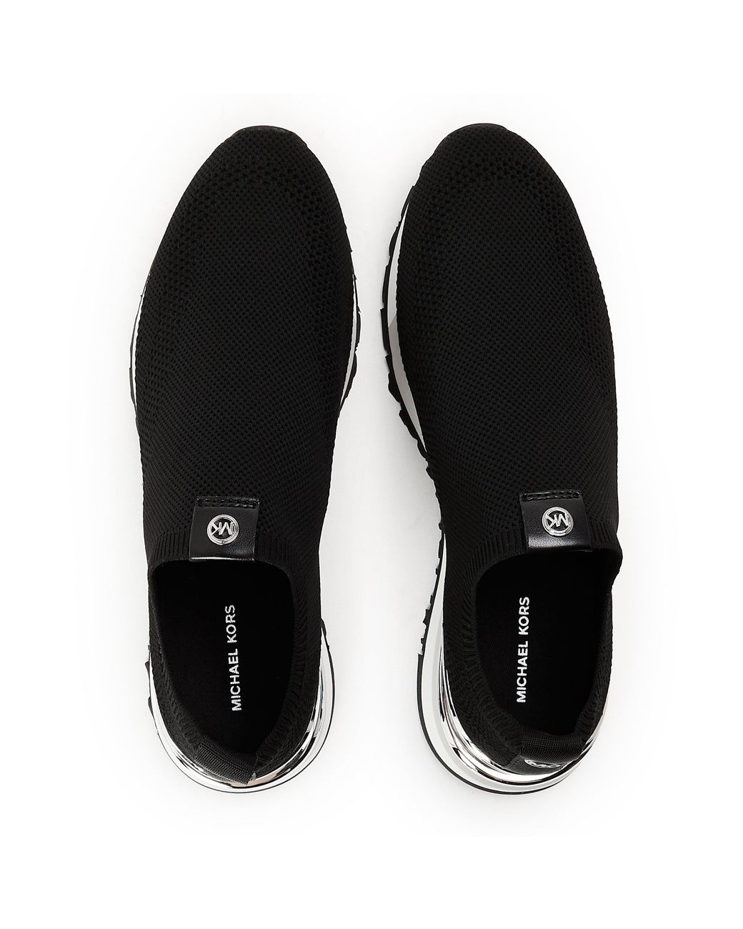 MICHAEL Michael Kors Black Slip On Trainers